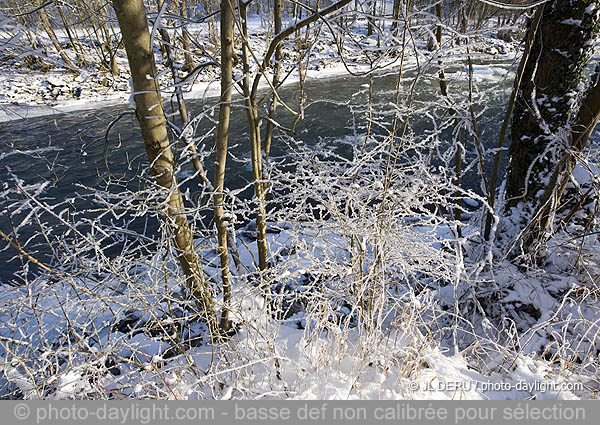 Ourthe en hiver